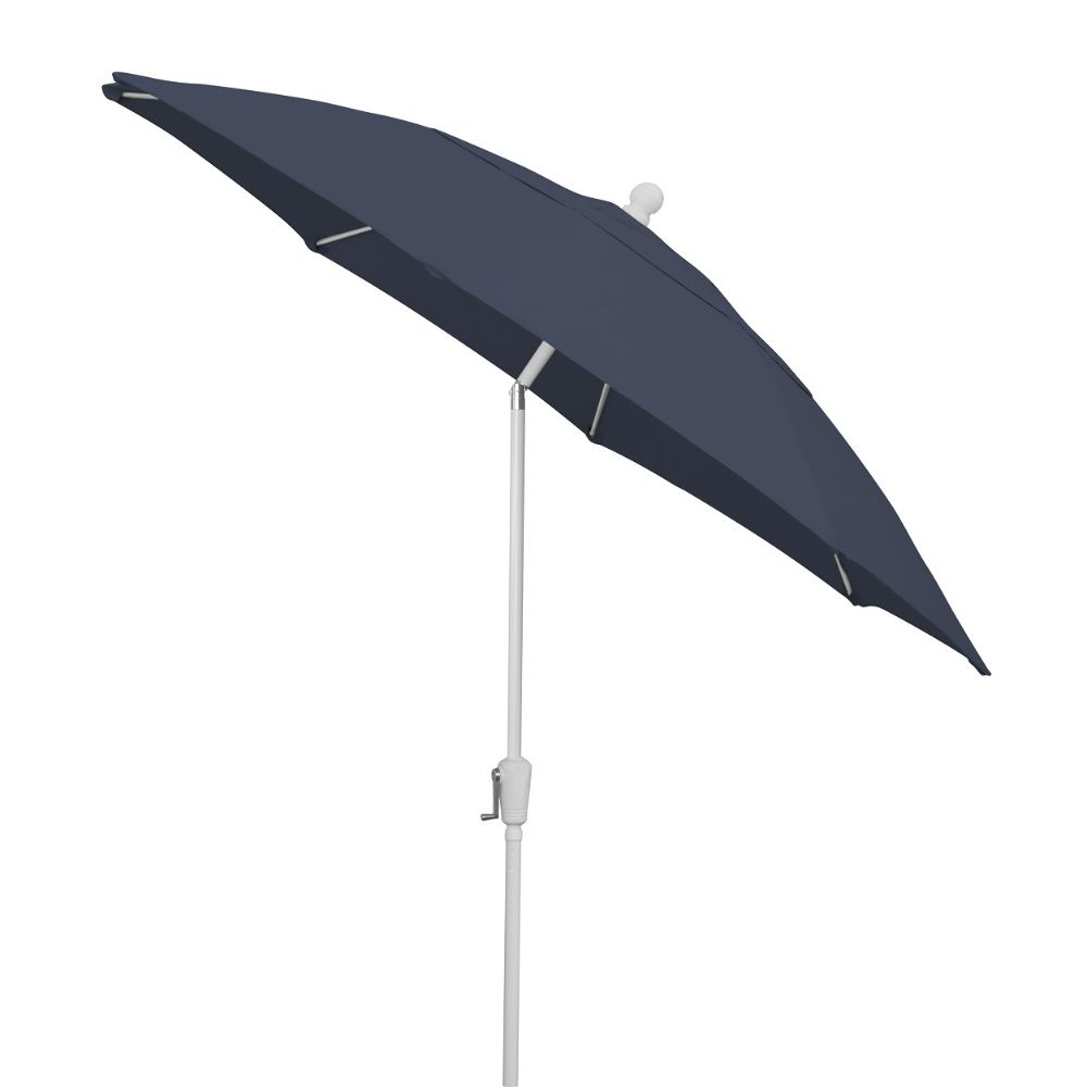 Fiberbuilt Umbrellas & Cushions 9HCRW-T-Navy Blue 9
